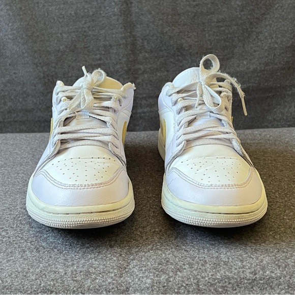 Jordan 1 Low Barely Grape Sneakers - Picture 2 of 12